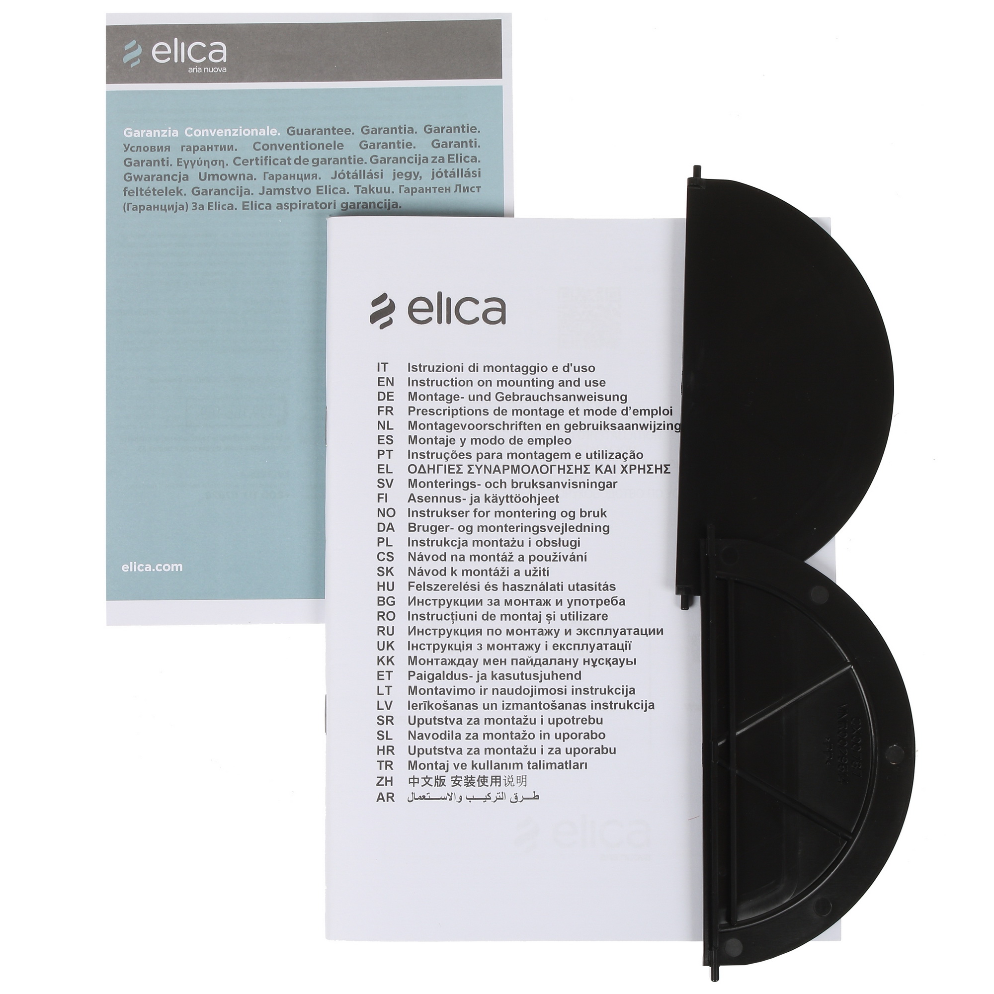 8189978 Вытяжка наклонная Elica SHIVER BL/A/60 черный/серебристый STDN-0024518 - Вид №10