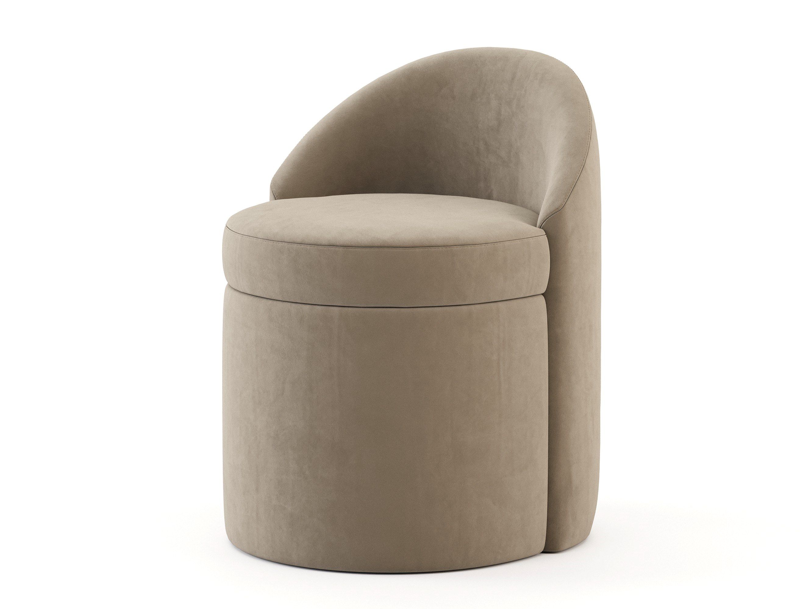 Круглый пуф из ткани Stylish Club Elis ARCH-00076792 - Вид №2