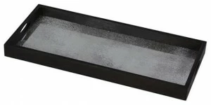 Ethnicraft Прямоугольный поднос из дерева и стекла Classic 20366