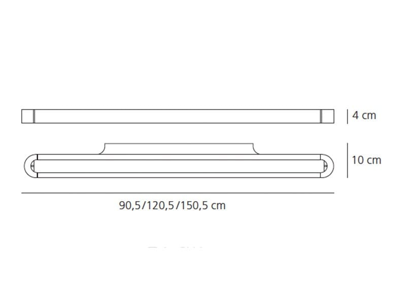 Литой алюминиевый настенный светильник Artemide Talo ARCH-00006335 - Вид №10