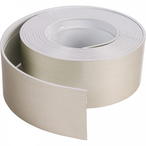 82053196 Бленда 7,5х500 см пластик, цвет серебро сатин