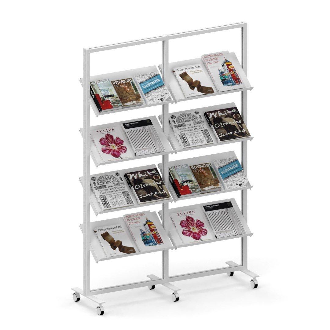 Напольная витрина с колесами с наклонными панелями STUDIO T InUno ARCH-00076147 - Вид №3