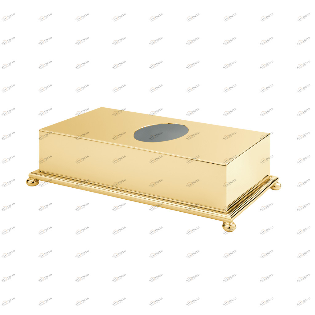 FS01-664 FS01-664 Диспенсер салфеток на 100 шт. ДОЗАТОРЫ ТКАНЕЙ Cristal & Bronze TISSUE DISPENSERS 
