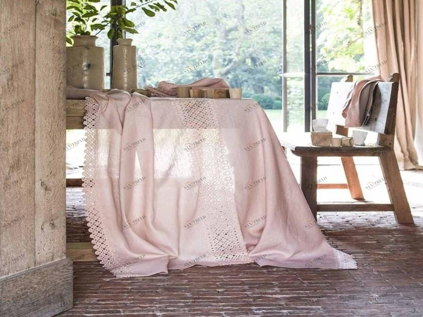 Alexandre Turpault Скатерть льняная Mazarine sun-id-1374887