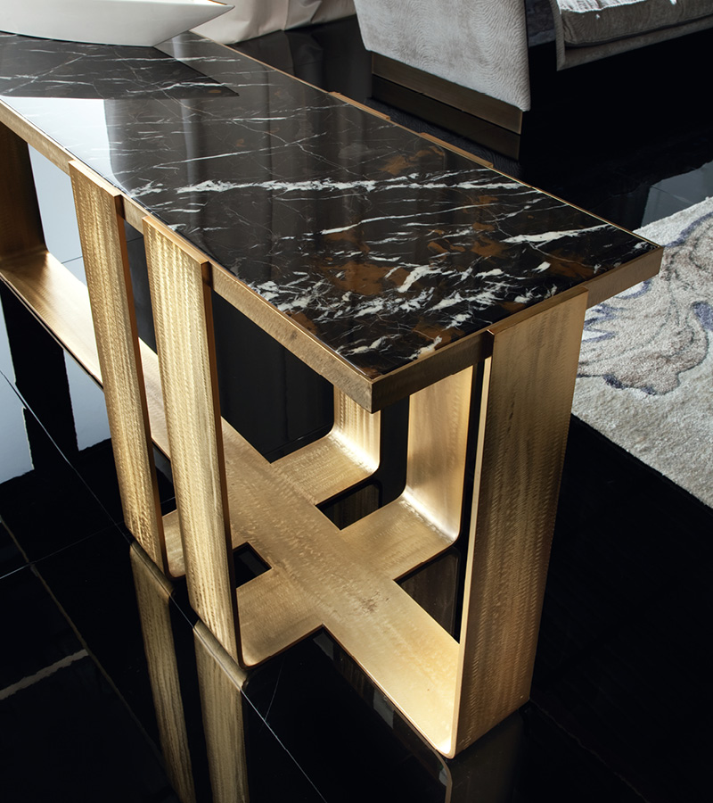 180/88 Coliseum металлическая консоль - giorgio collection  - Вид №1