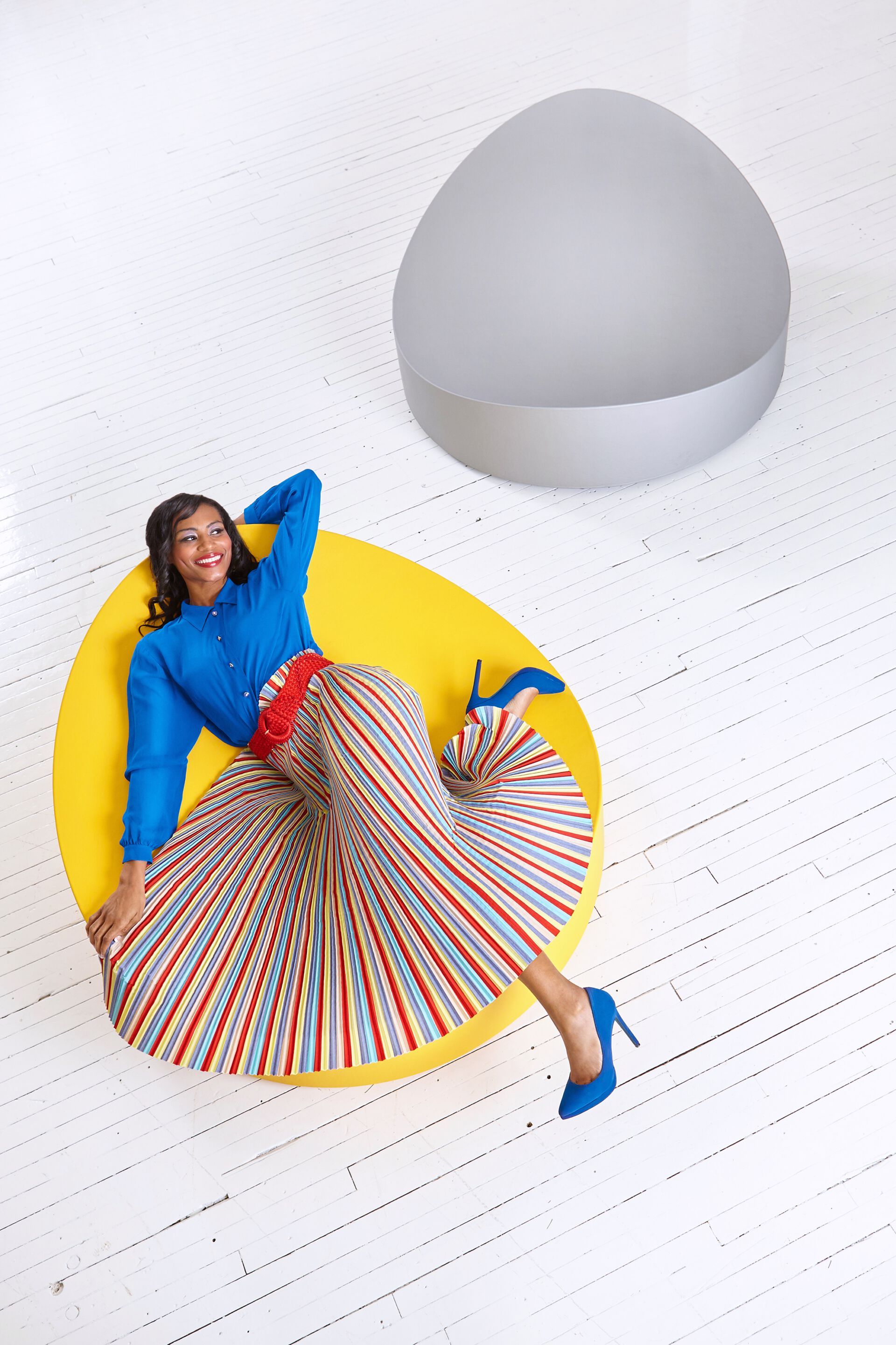 Наружное сиденье из пенопласта с покрытием SIXINCH CIRCLE LOUNGE ARCH-00075070 - Вид №8