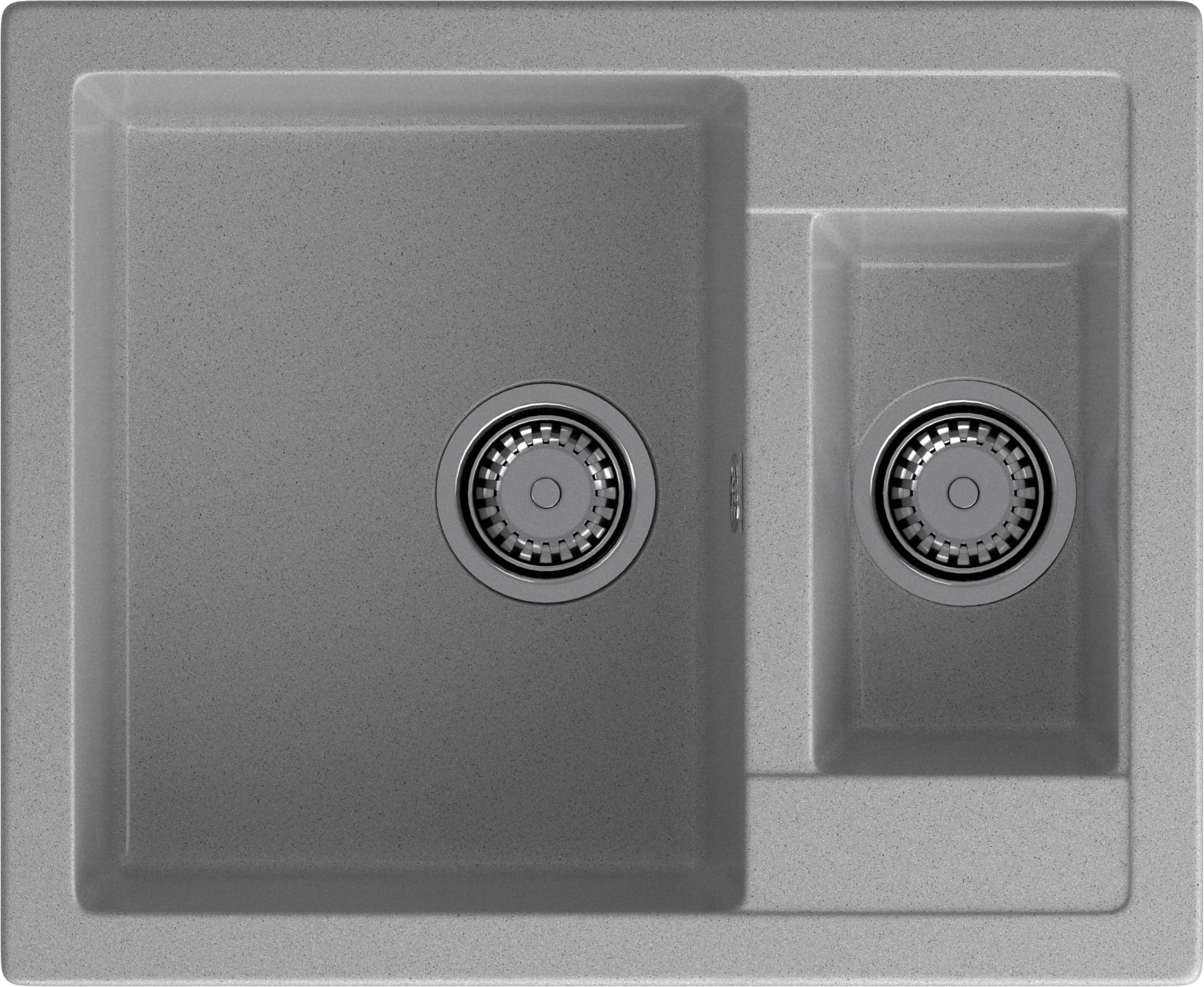 Кухонная мойка Искусственный камень QUADRO S227 GranFest Q-610K-S227