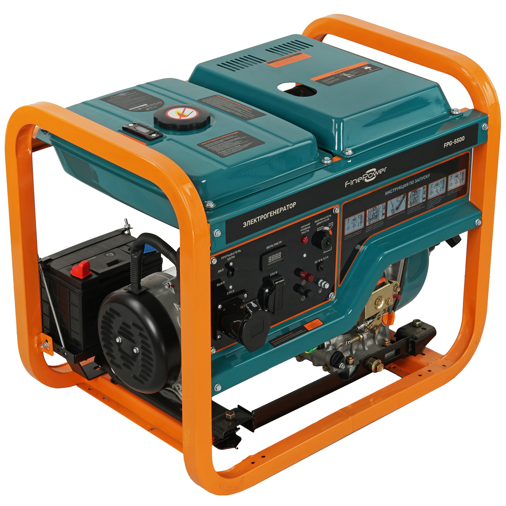 Электрогенератор  дизельный  FinePower FDG-5500 5403190 STDN-0098260