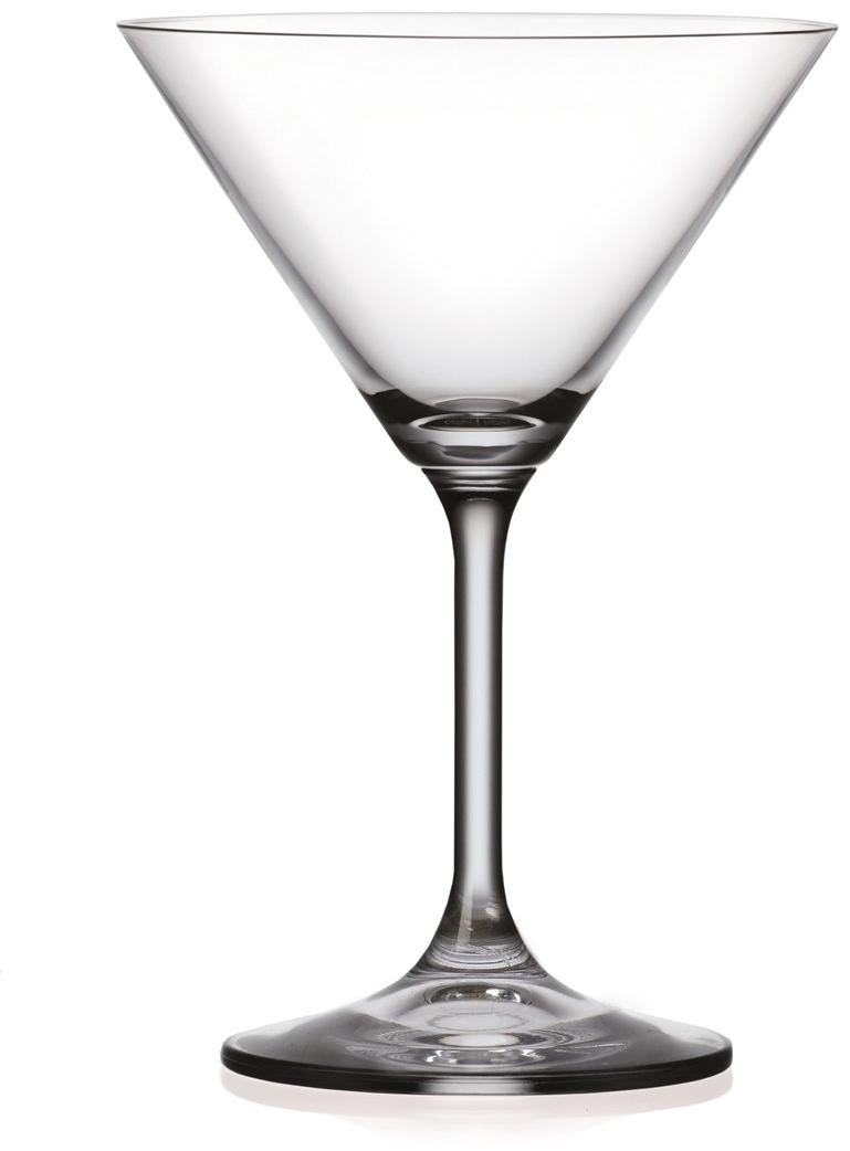 IVV Набор из 2 бокалов для мартини в прозрачном стекле Tasting hour 8055.2, 8417.2 - Вид №2