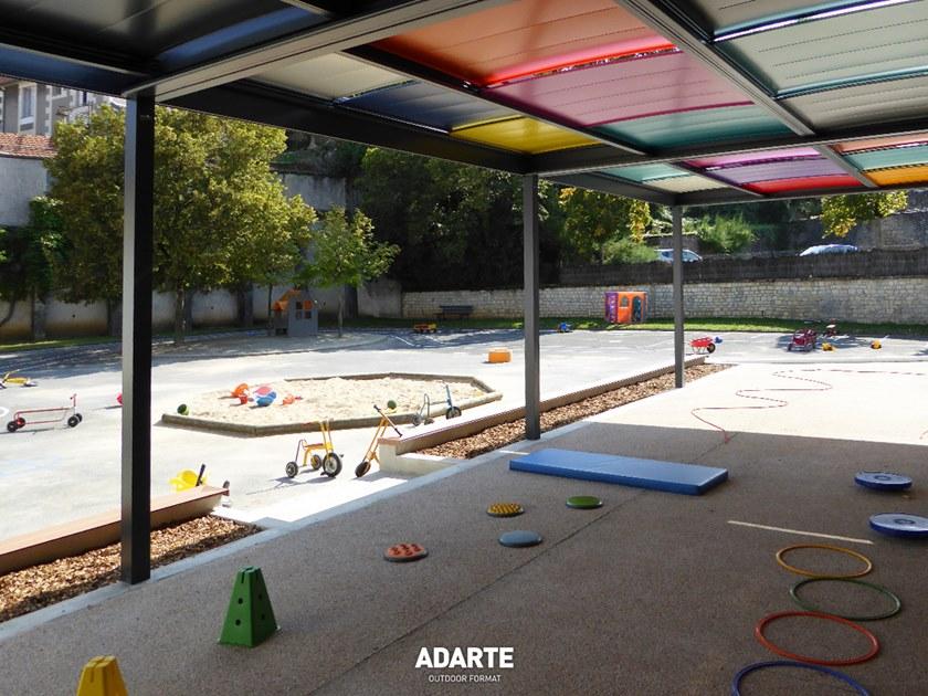 ADARTE Пергола с раздвижными алюминиевыми панелями  A501  - Вид №11