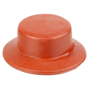 Колпачки защитные Керамопласт цвет красный, 100 шт.