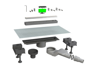 Слив для душа из нержавеющей стали