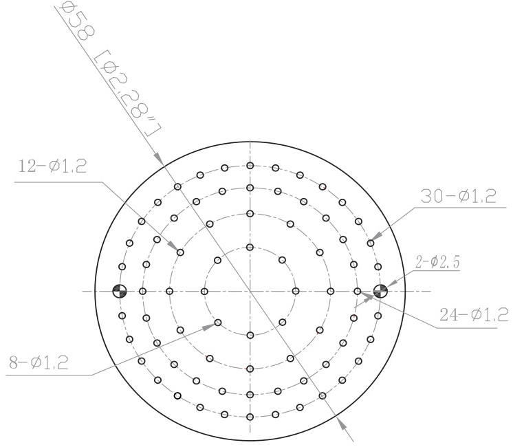 JEE-O Лейка для душа круглая из нержавеющей стали Original 101-6100 / 101-6101 - Вид №1