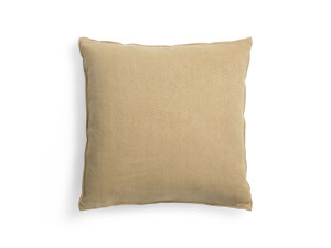 Квадратная льняная подушка