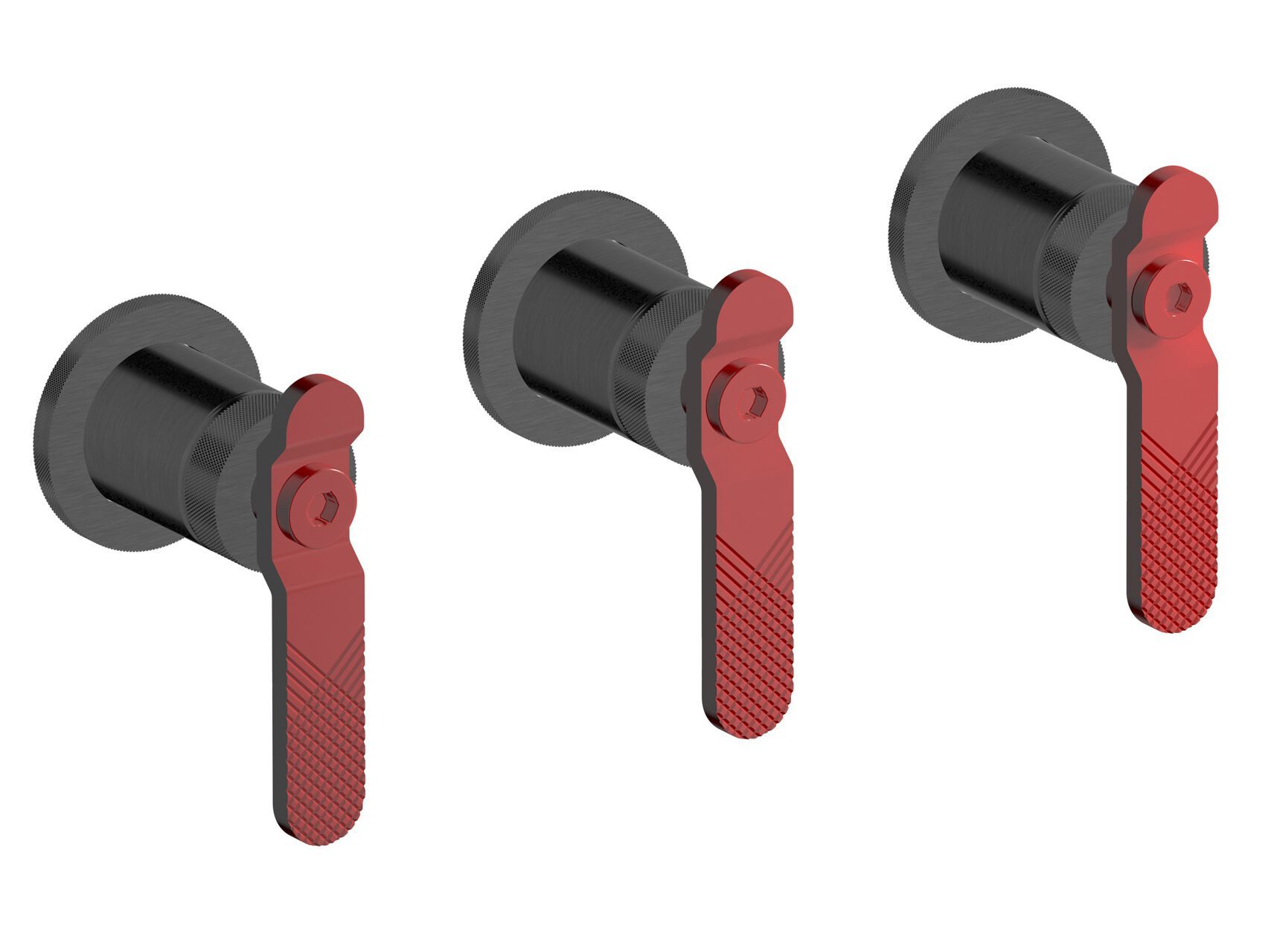 Встраиваемый смеситель для душа с 3 отверстиями IB Bold ARCH-00129314