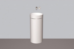 4506500401 Умывальник, wt.rx400.ke, белая, противомикробное Alape серия KE (Unisono)