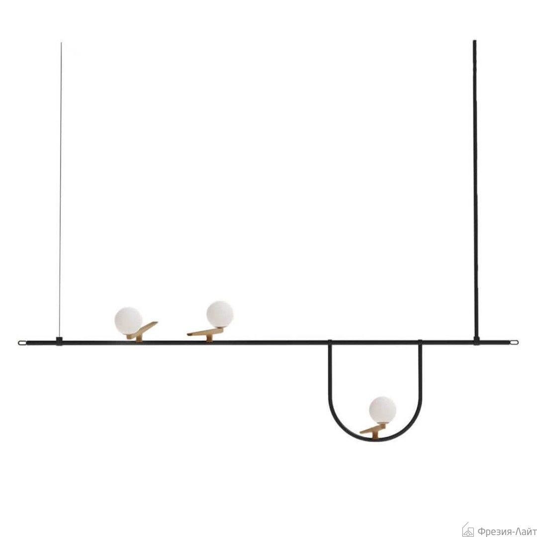 Artemide 1104010A YANZI 1 светильник подвесной 117022