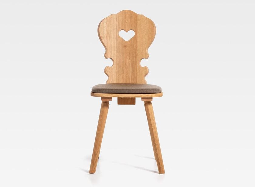 SIPA Деревянный стул со встроенной подушкой Vienna sun-id-1495600 - Вид №1