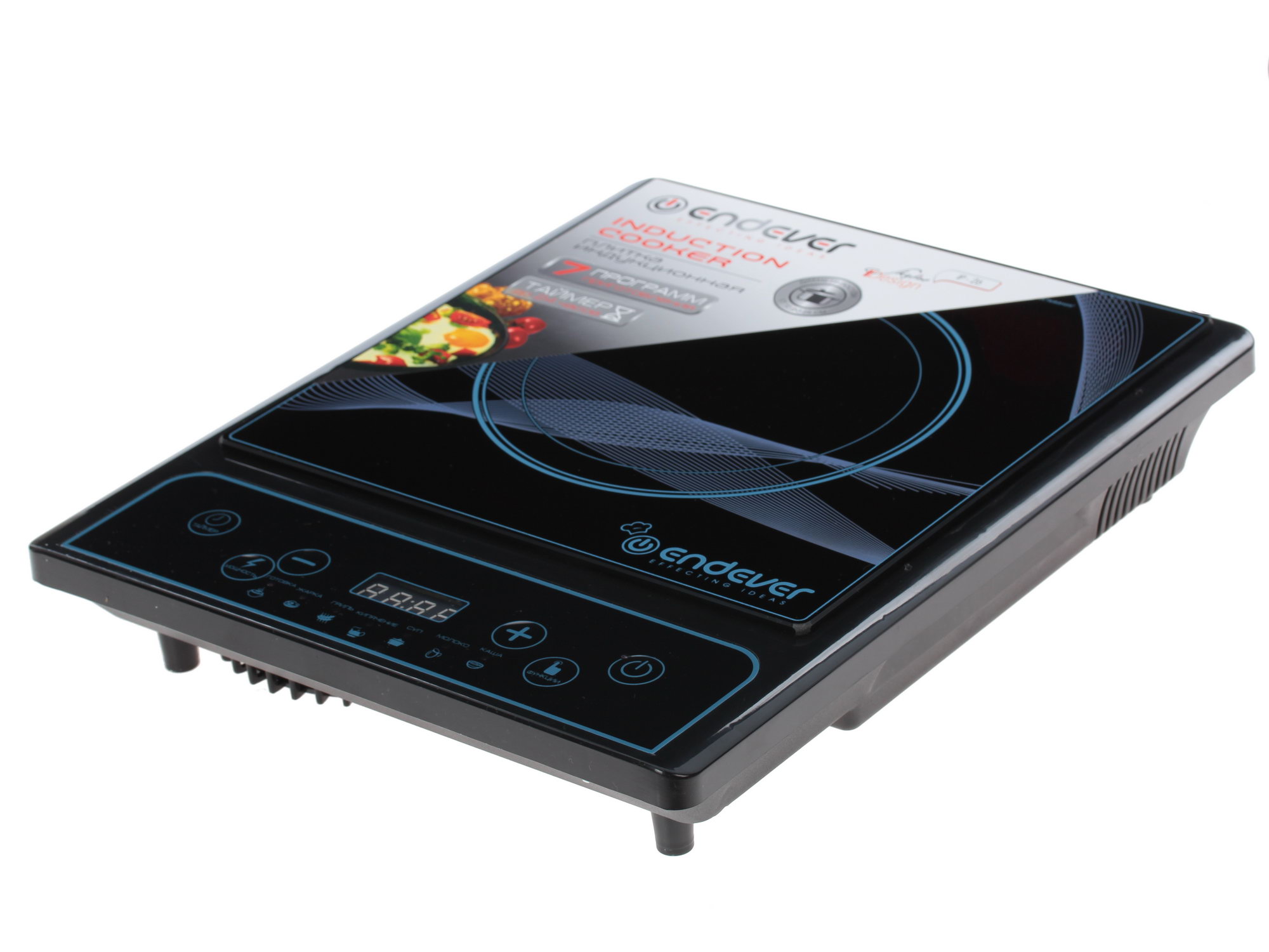1041308 Плита компактная электрическая Endever SkyLine IP-26 черный STDN-0094937 - Вид №3