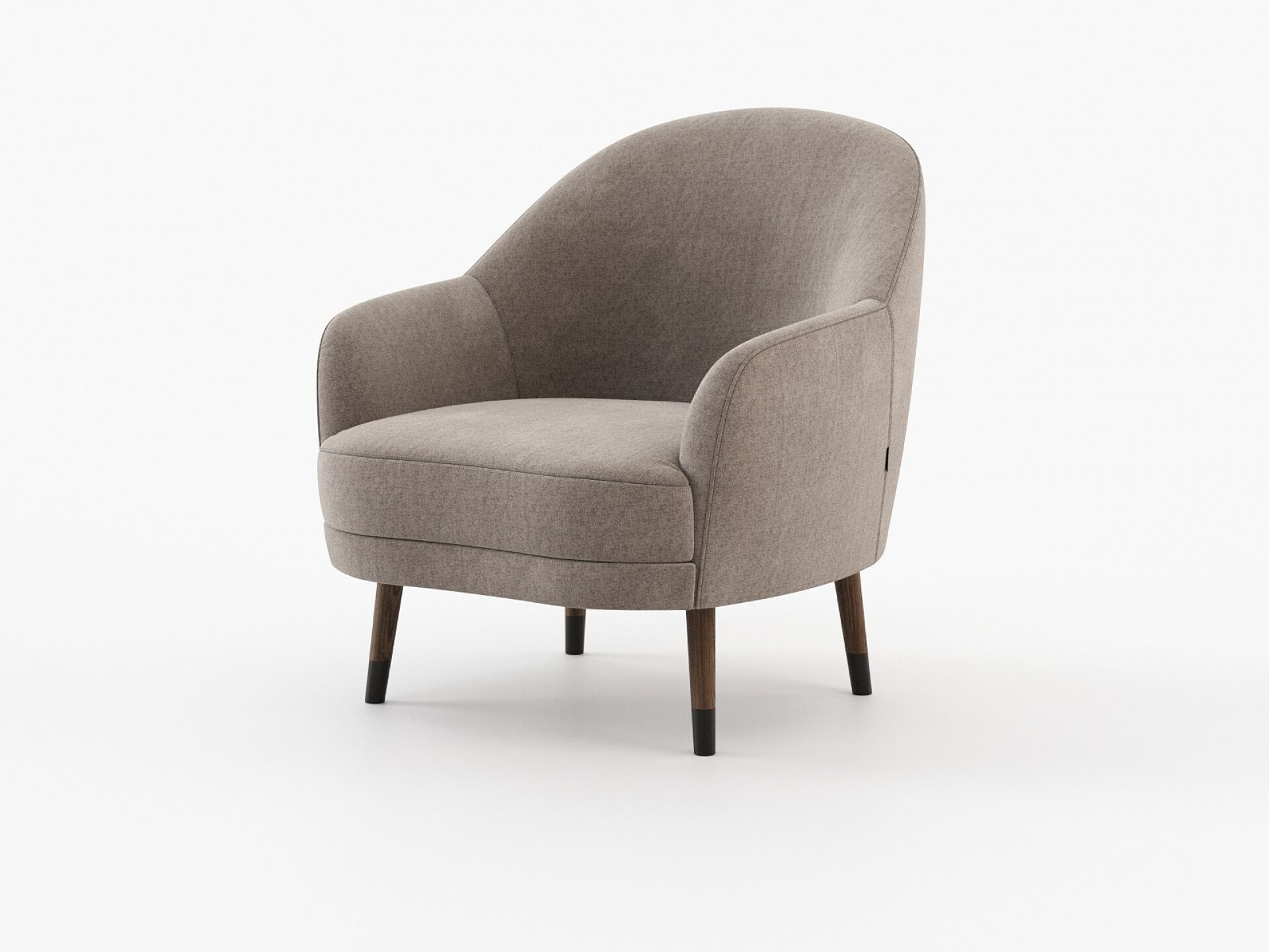 Бархатное кресло с подлокотниками Laskasas ARCH-00143651 - Вид №5