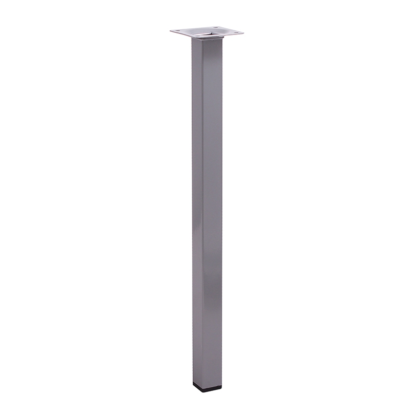 Опора мебельная квадратная , 400x25x25 мм, серебро LJPS0240 Public Steel Россия 