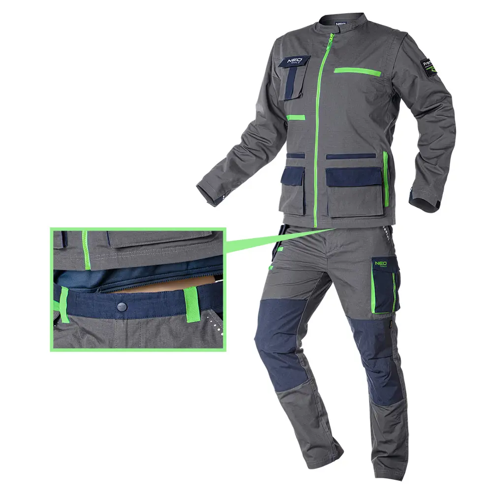 Куртка рабочая Neo Tools Premium цвет темно-синий/серый размер XL/56 рост 184-187 см STLM-2126425 - Вид №12