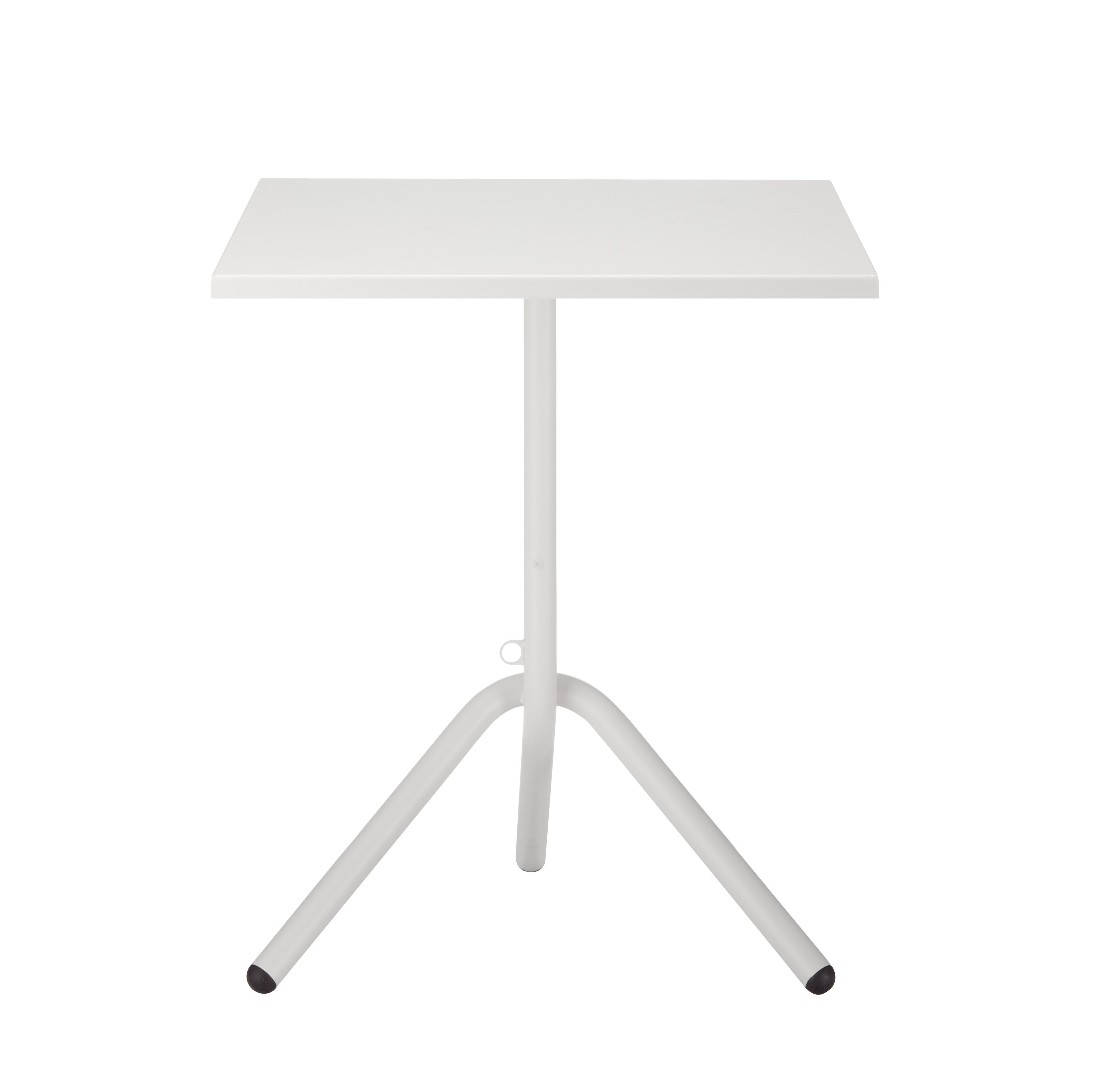 Квадратный стол с откидным верхом из листового металла COLOS ARCH-00066909 - Вид №1