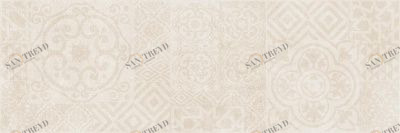 Alabama Плитка настенная бежевый узор Laparet 60017