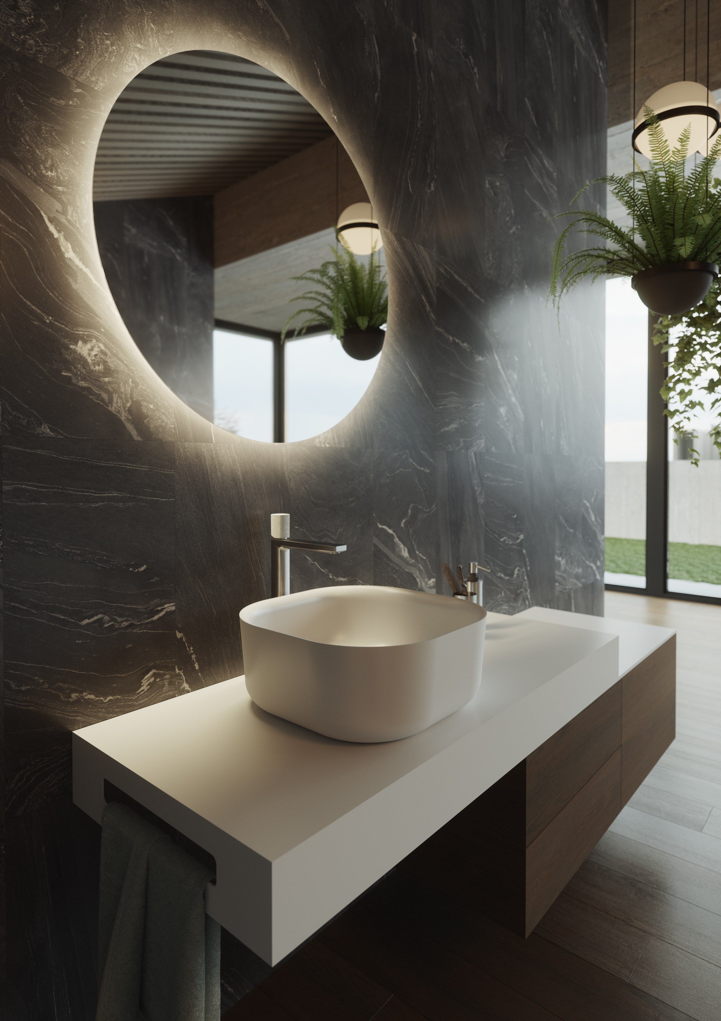 Керамическая квадратная столешница GSG Ceramic Design Hit ARCH-00046827 - Вид №2