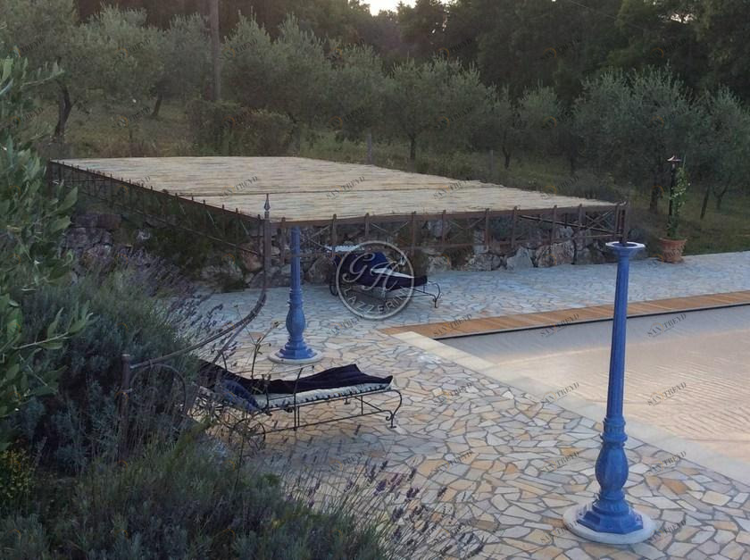 GH LAZZERINI Пристроенная пергола из дерева sun-id-1434630