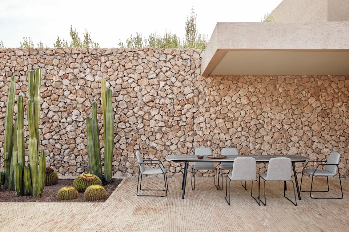 Обеденный стул лава веха Manutti Loop MNST78 - Вид №12