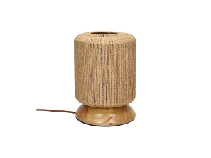 Веревка настольная лампа