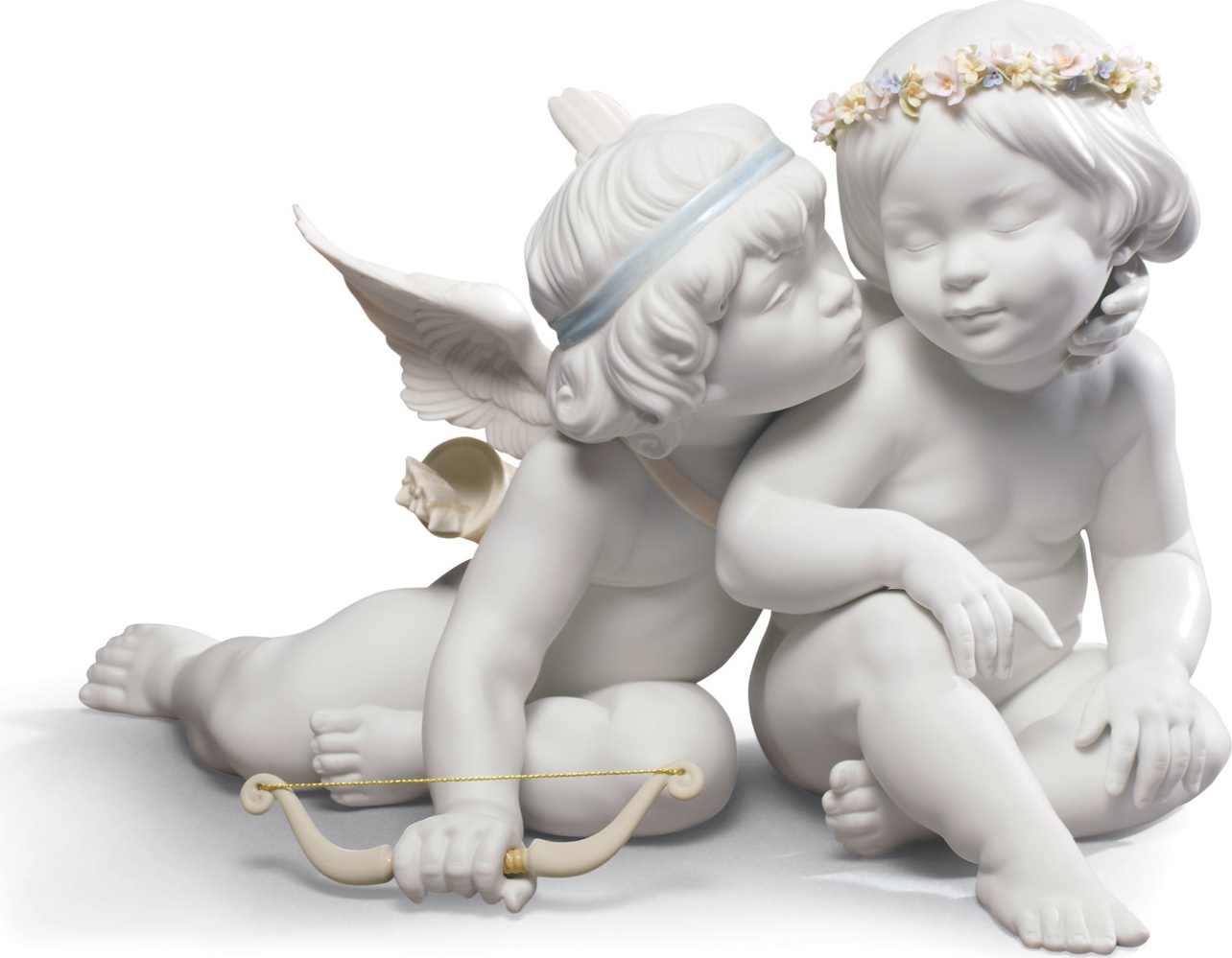 10669094 LLADRO Фигурка Lladro "Эрос и Психея" 43х28см Фарфор Lladró 