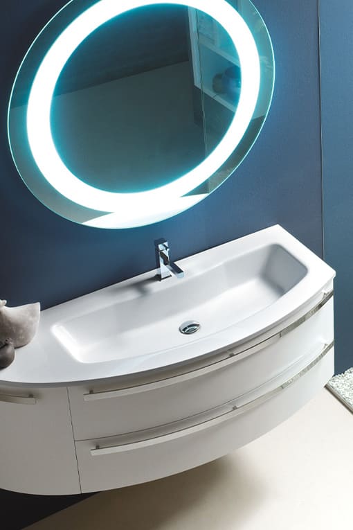 Jolly curvo Arcombagno Tutto fuori  Умывальники STISR50