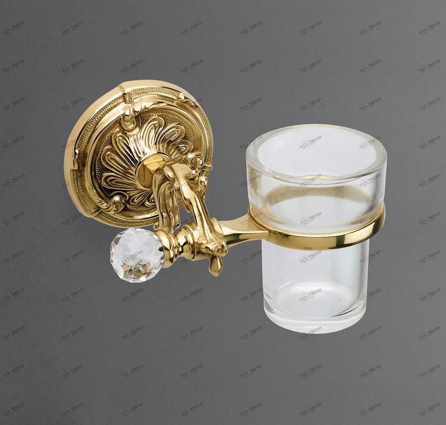 Стакан подвесной, керамика ART&MAX BAROCCO CRYSTAL AM-1787-Do-Ant-C 