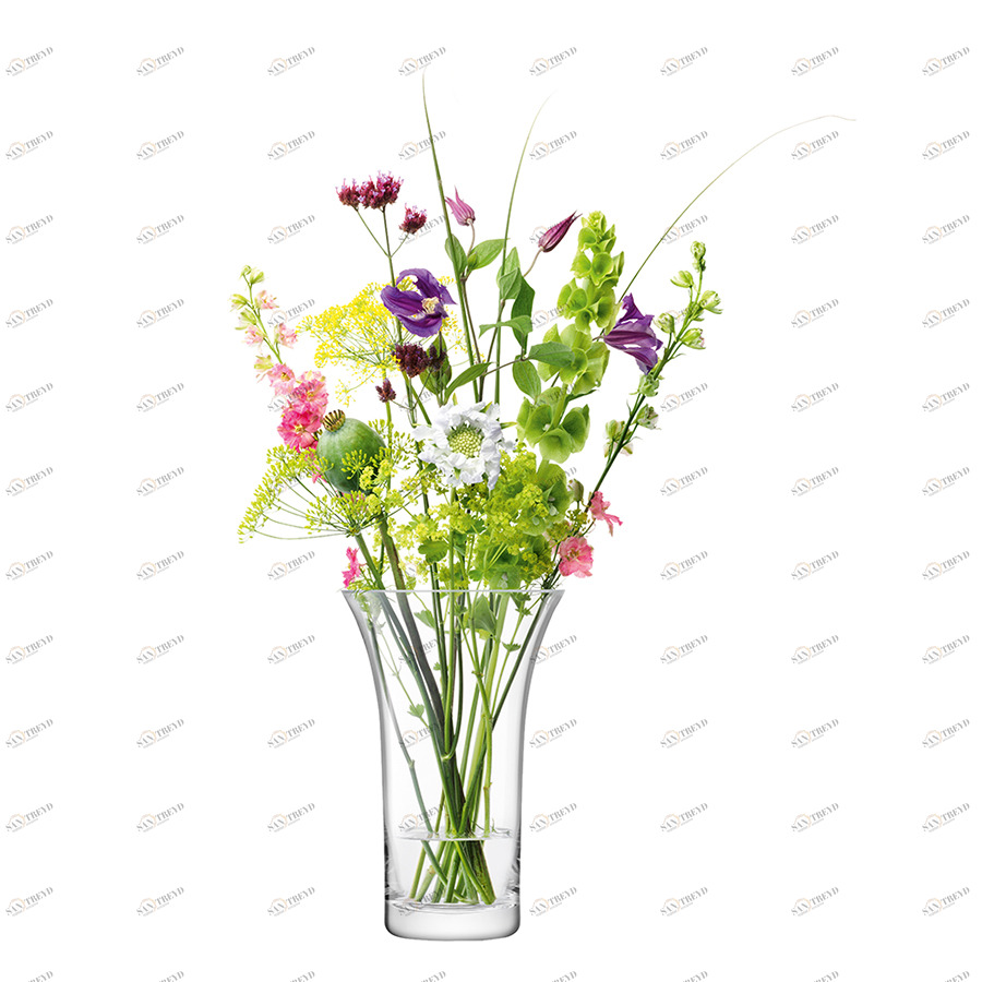 Ваза для открытого букета flower 26 см LSA INTERNATIONAL - 253379 Прозрачный 