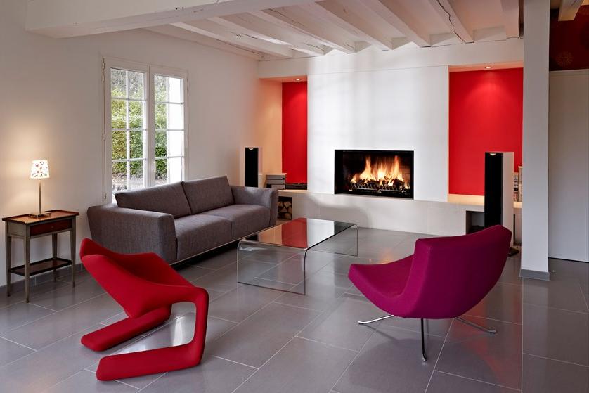 RÜEGG Дровяной стальной камин с панорамным остеклением Classic line sun-id-1501082 - Вид №4