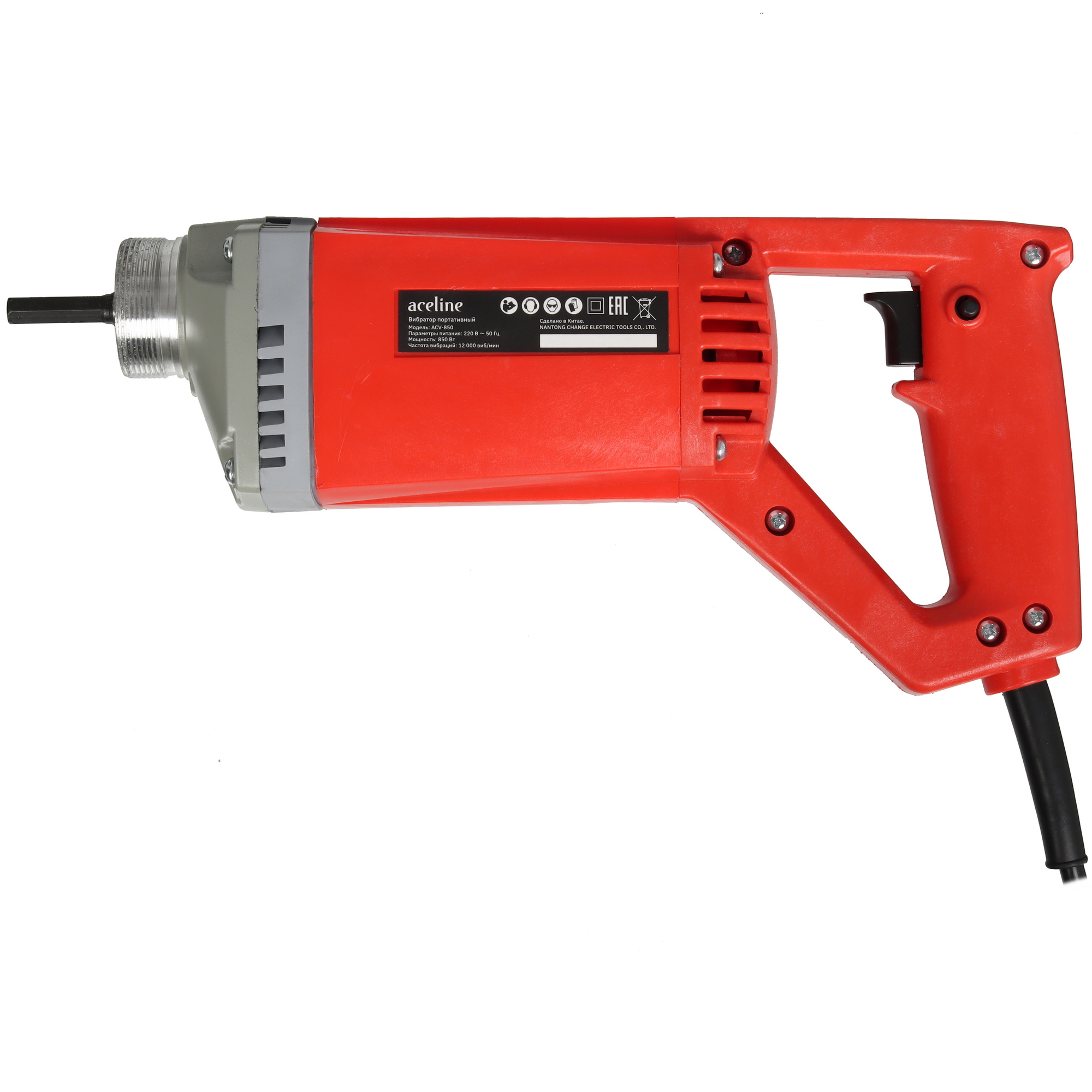 Вибратор для бетона Aceline ACV-850 9160860 STDN-0127422