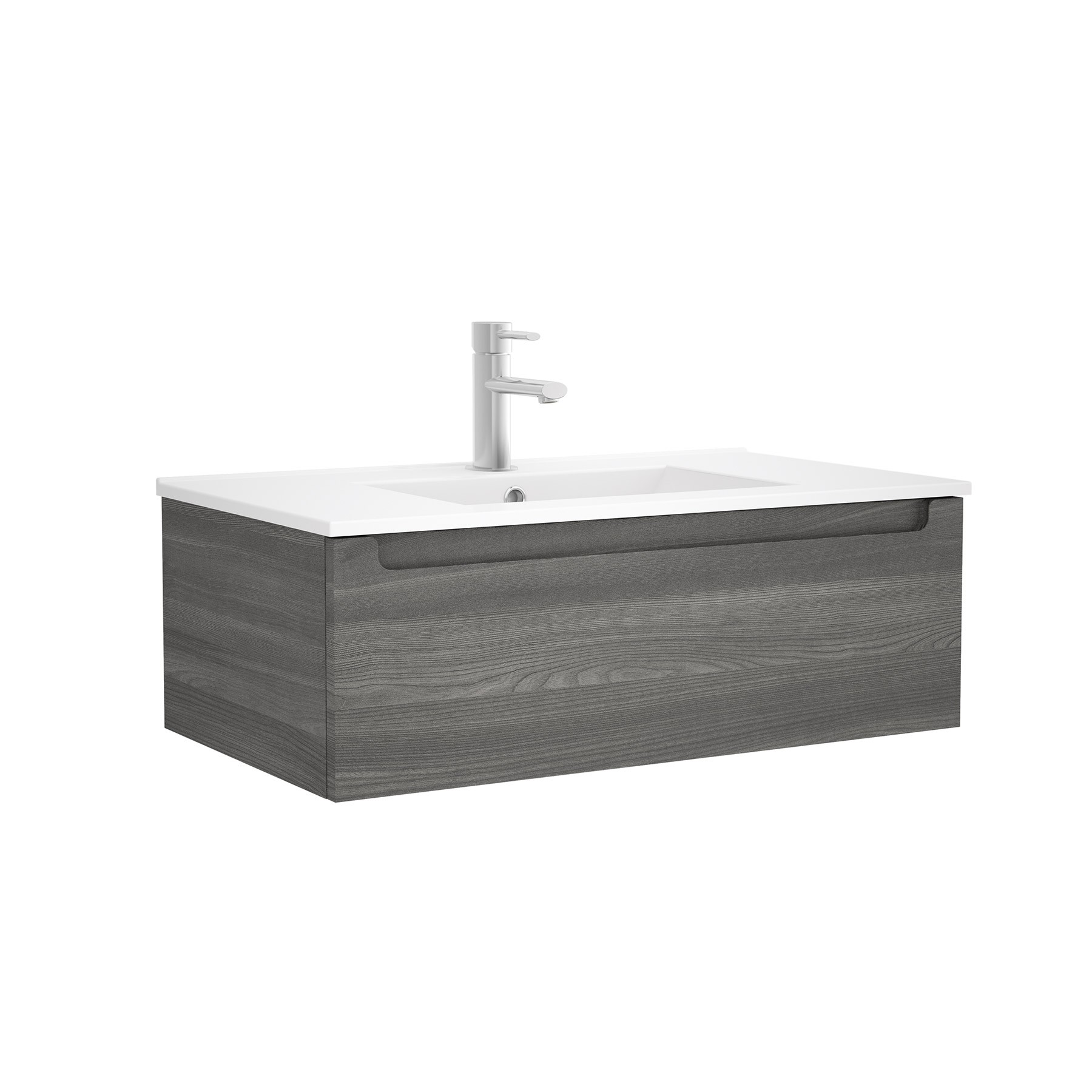 23430 SALGAR Мебель для умывальника MONTERREY 800 1 металлический ящик ALSACIA 797 x 270 x 450 мм Эльзасия 