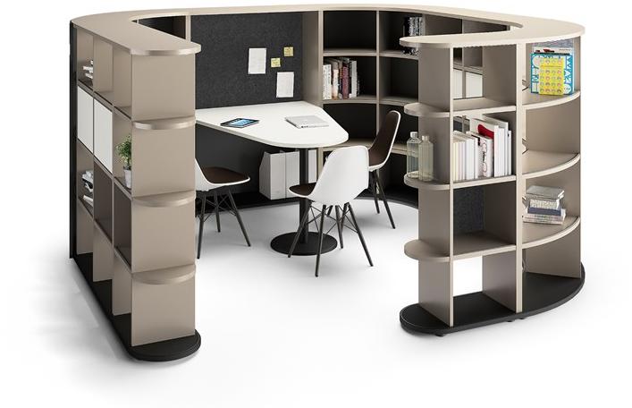 werner works Офисный остров для встреч Basic flow sun-id-1346543 - Вид №2