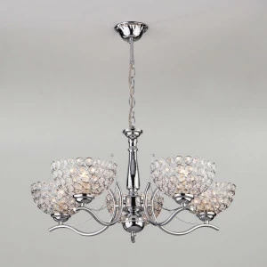 Подвесная люстра Eurosvet Mirage 30119/5 хром EUROSVET MIRAGE 187556 Хром