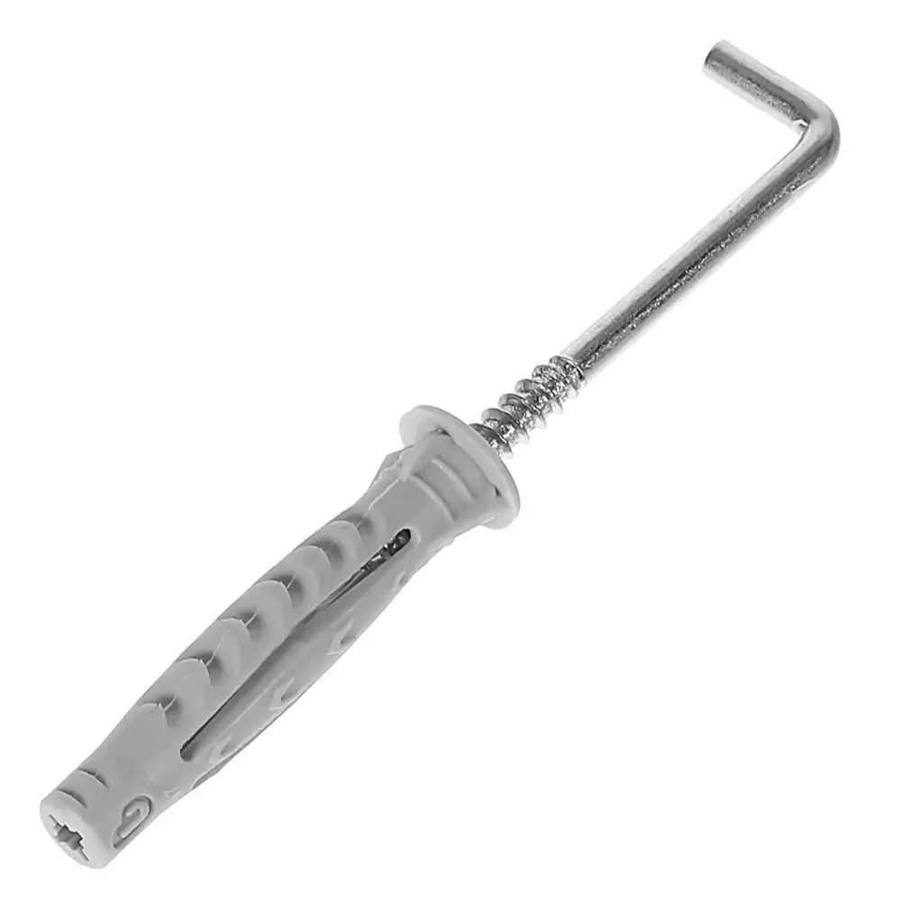 Дюбель-шуруп Standers 10x60 мм, L-образный крюк, 1 шт. 81944766 STLM-2095774  - Вид №1