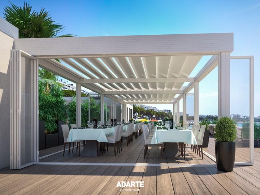 ADARTE Алюминиевая пергола и выдвижные изоляционные панели sun-id-1416296 - Вид №1