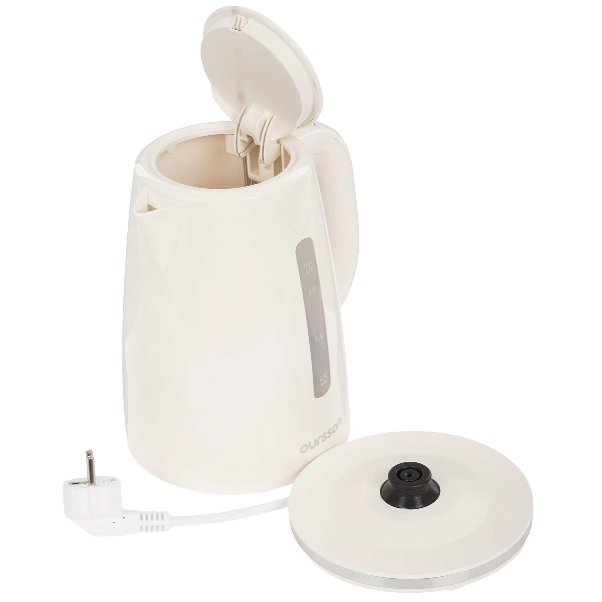 9081574 Электрочайник Oursson KE1714P/IV бежевый STDN-0037722 - Вид №4