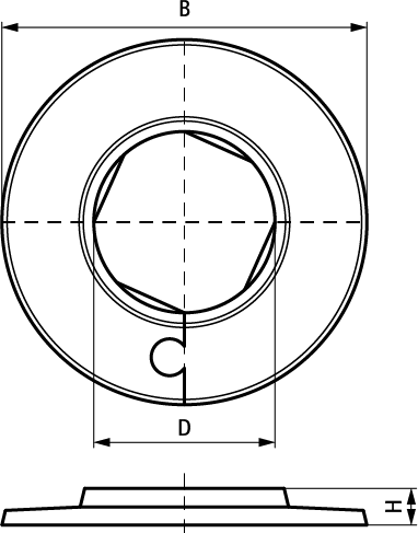 0671435 Монтажные профиля BIS Заглушки декоративные облицовка трубопроводов WALRAVEN  - Вид №1