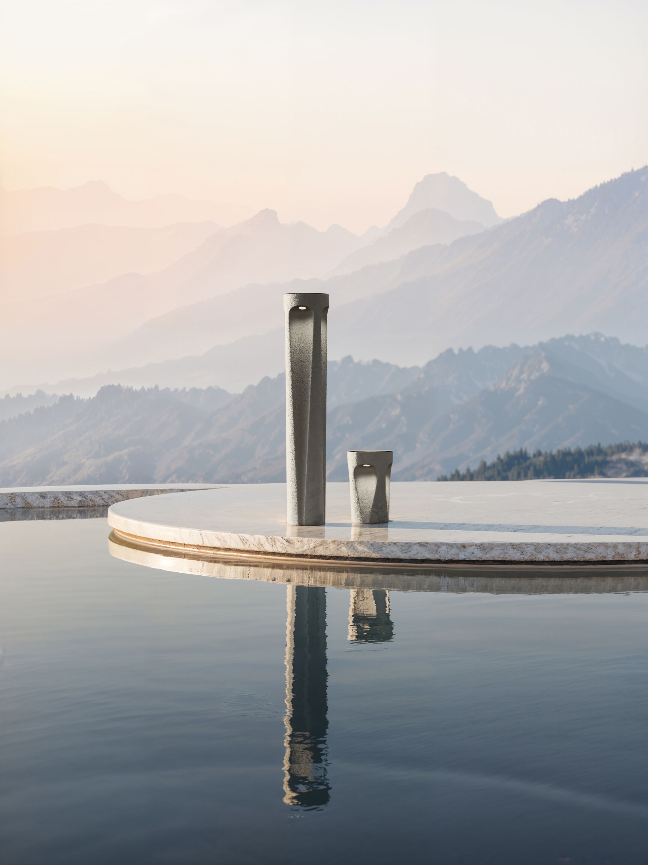 Напольная лампа из песчаника SNOC Savio ARCH-00115672 - Вид №4