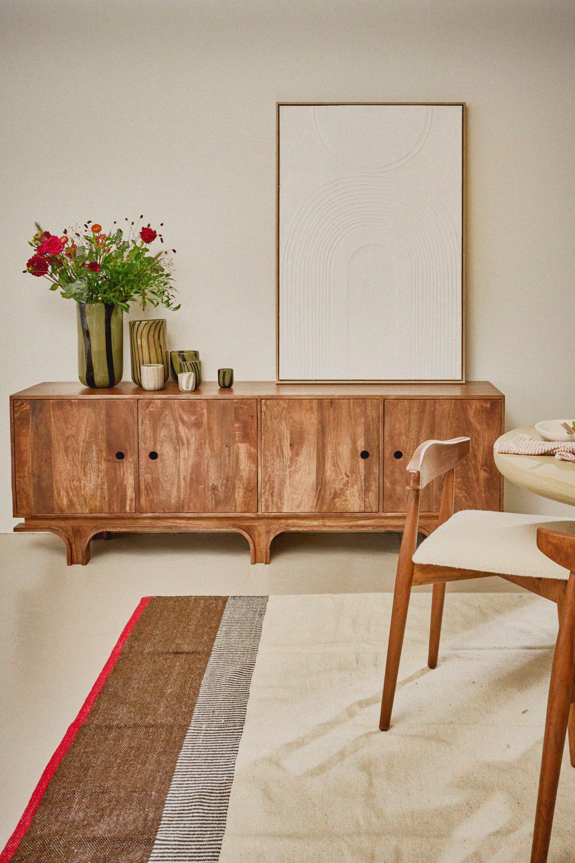 Полосатый шерстяной ковер POMAX Памплона ARCH-00151190 - Вид №1