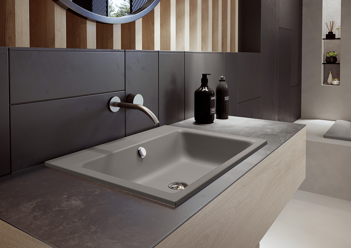 Умывальник KALDEWEI Сталь эмалированная 3150 24 багамский бежевый 3150306024  - Вид №8