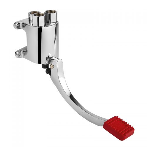 02072/90 Idral Настенный прогрессивный микшер с одной педалью 