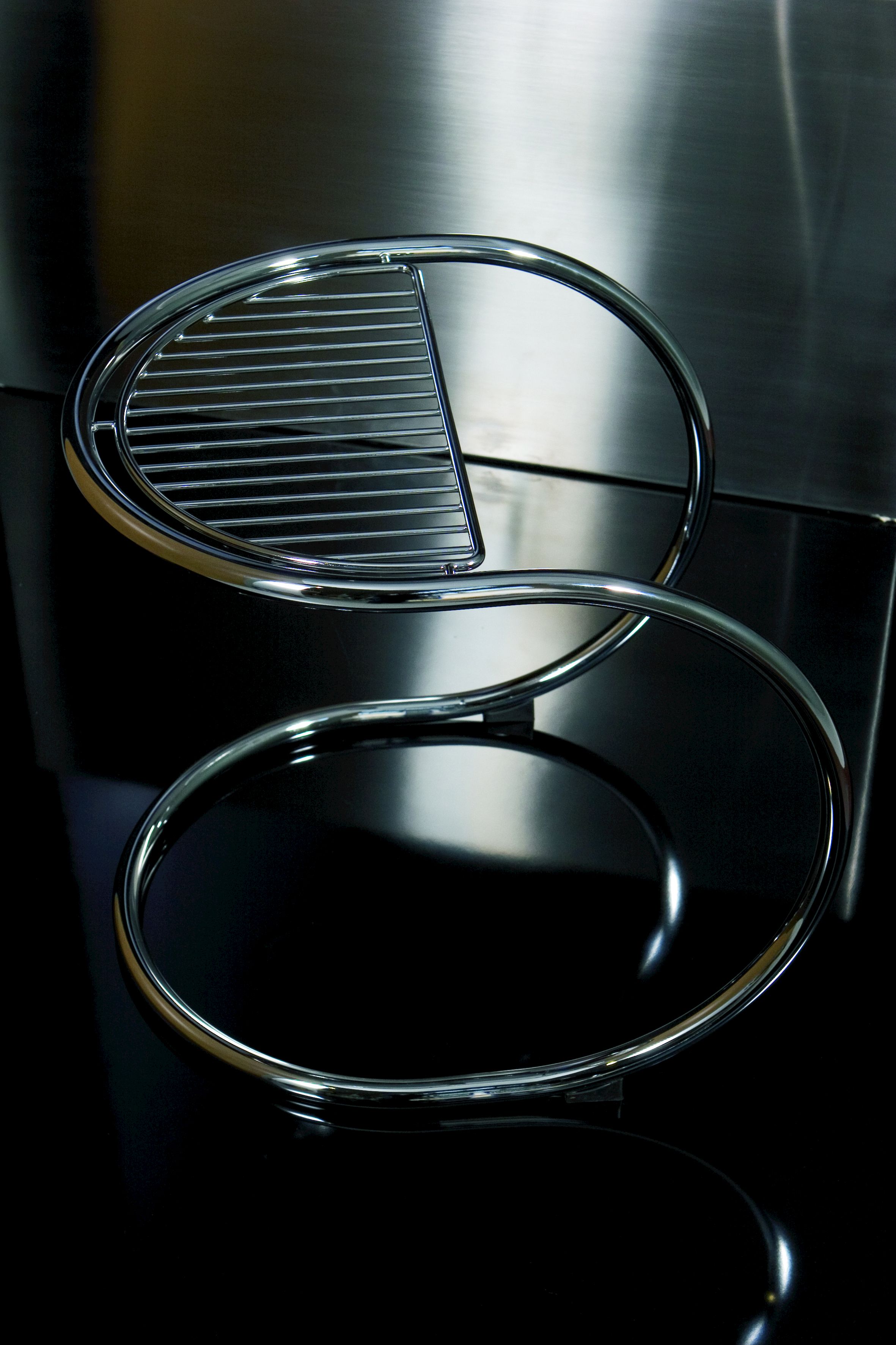 Стальной консольный низкий стул Rapsel Stool ARCH-00068490 - Вид №4